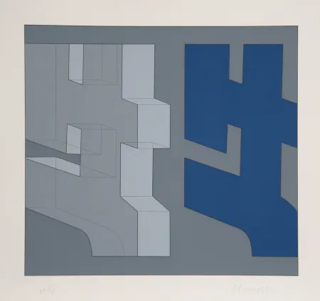 Screenprint Chryssa - Series 4