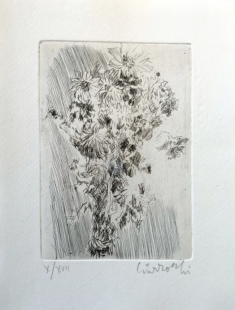 Engraving Ciarrocchi - Mazzo di fiori