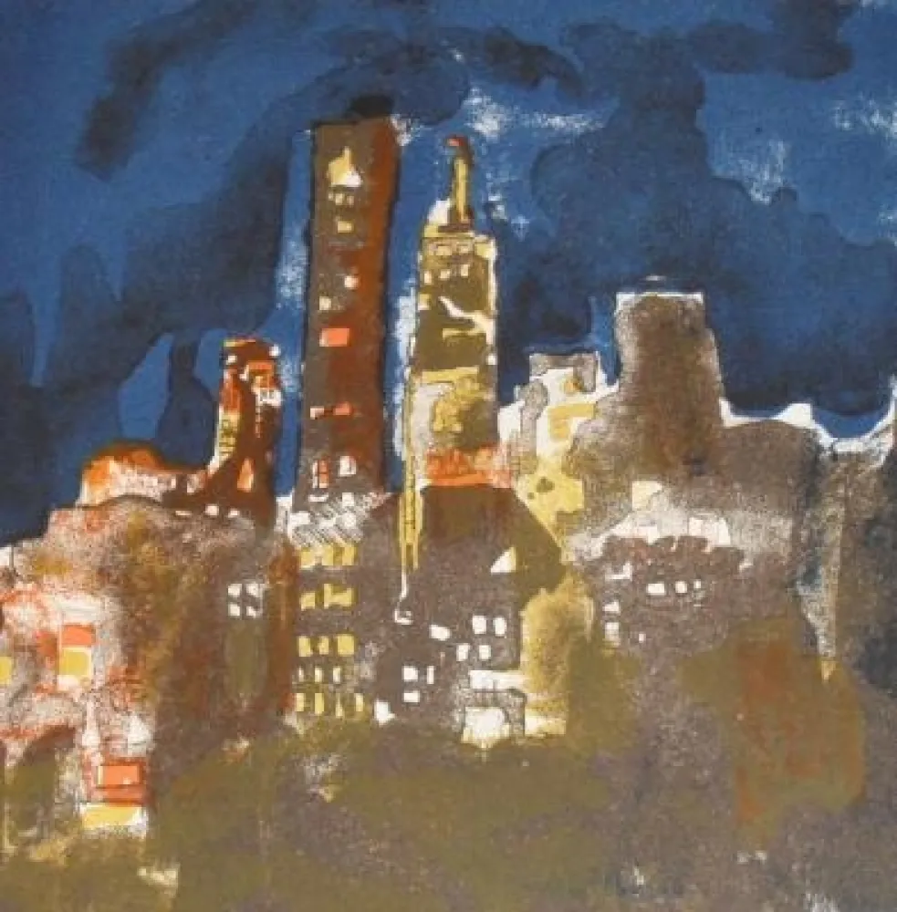 Lithograph Clairin - Paysages des Etats-Unis / American Landscapes