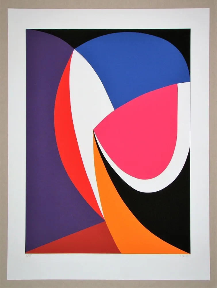 Screenprint Claisse - Mouvements