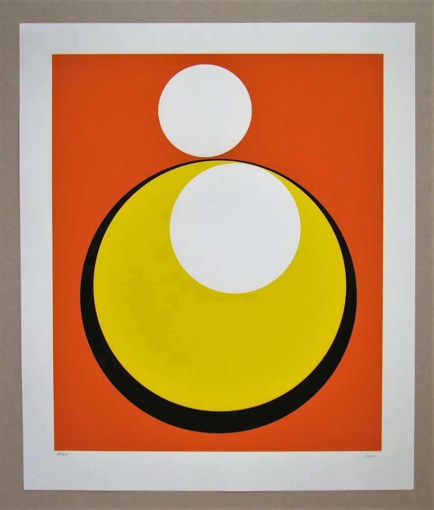 Screenprint Claisse - Unité orange