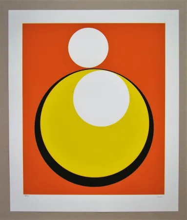 Screenprint Claisse - Unité orange