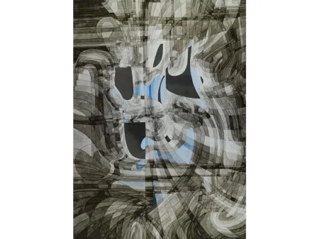 No Technical Claret - 6 Kupfertiefdrucke auf Aluminiumfoile (6 intaglios printed on aluminum sheets)