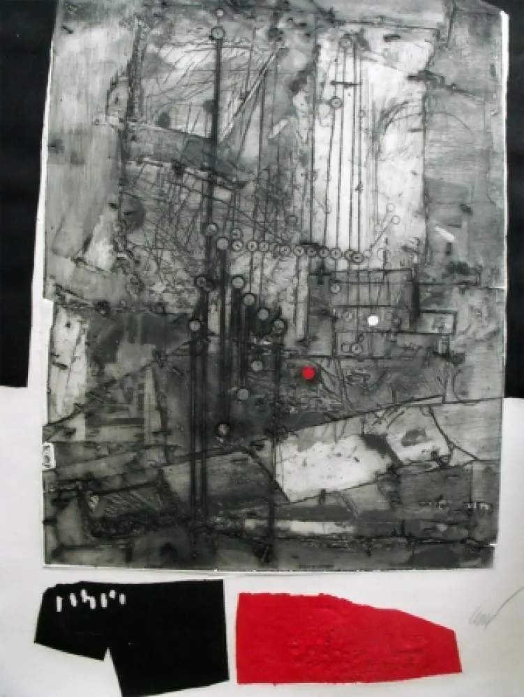 Etching And Aquatint Clavé - Antoni Clavé