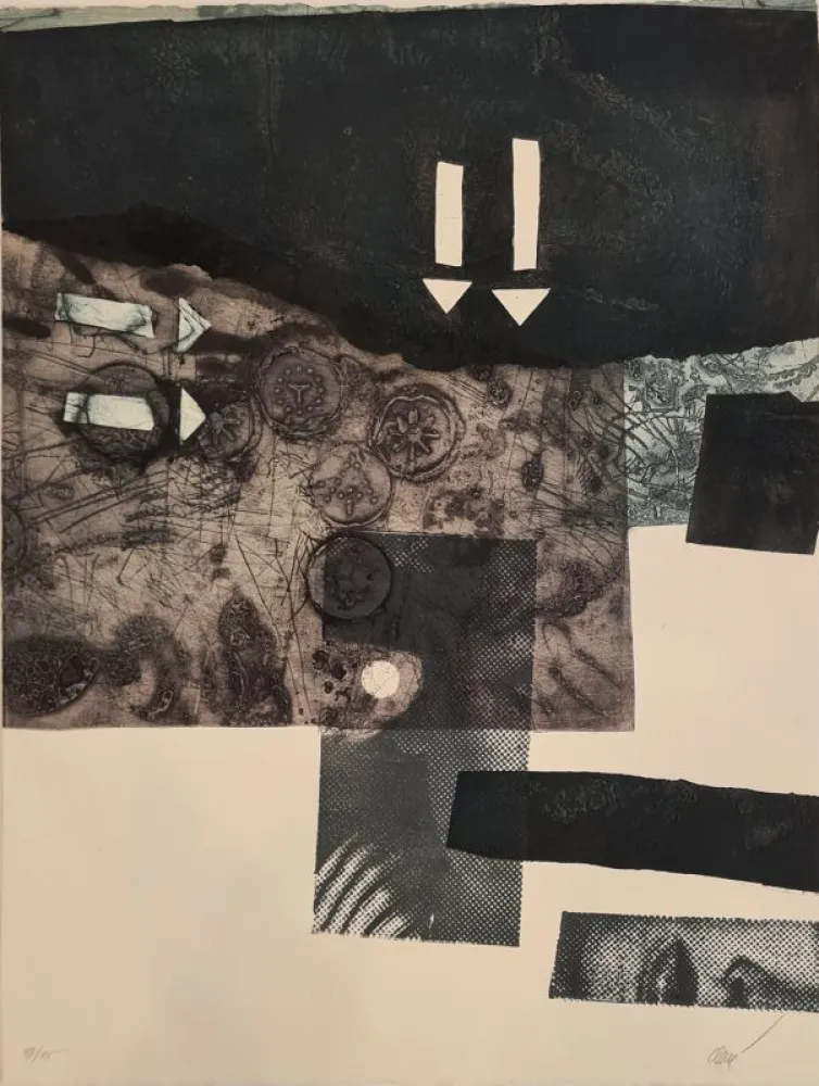 Etching Clavé - Avec des Flèches 