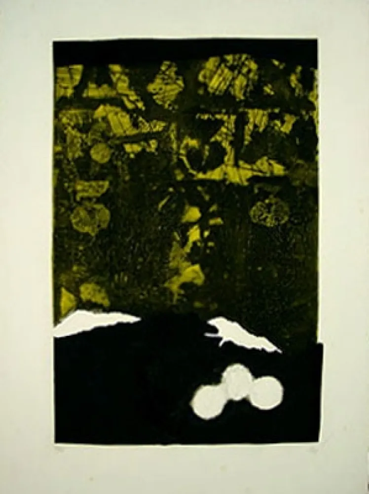 Engraving Clavé - BLEU ET NOIR