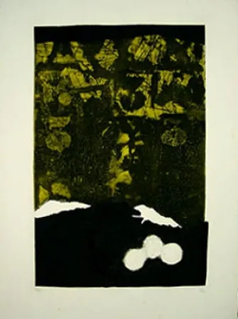 Engraving Clavé - BLEU ET NOIR