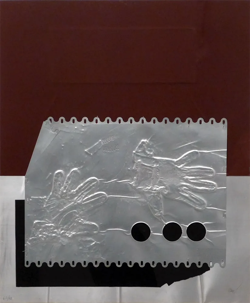 Etching Clavé - Deux Gants