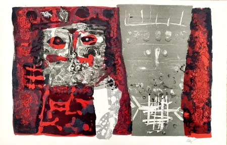 Lithograph Clavé - Eloge à Clavé