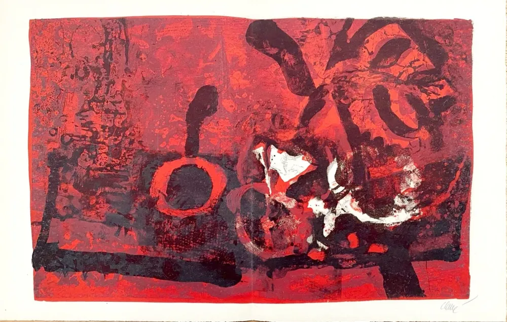 Lithograph Clavé - Eloge à Clavé