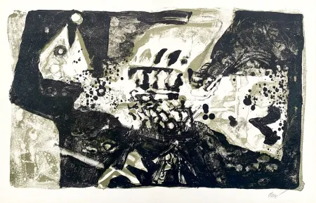 Lithograph Clavé - Eloge à Clavé