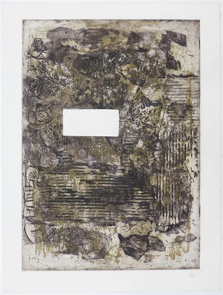 Etching Clavé - Feuilles