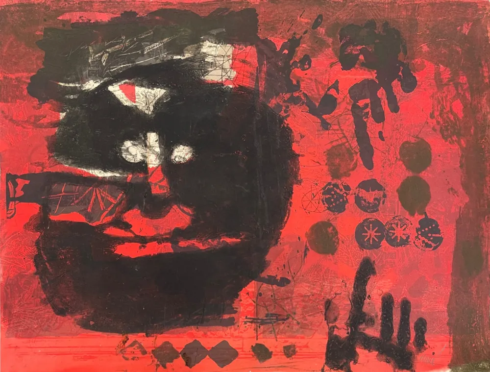 Engraving Clavé - Guerrier aux étoiles 