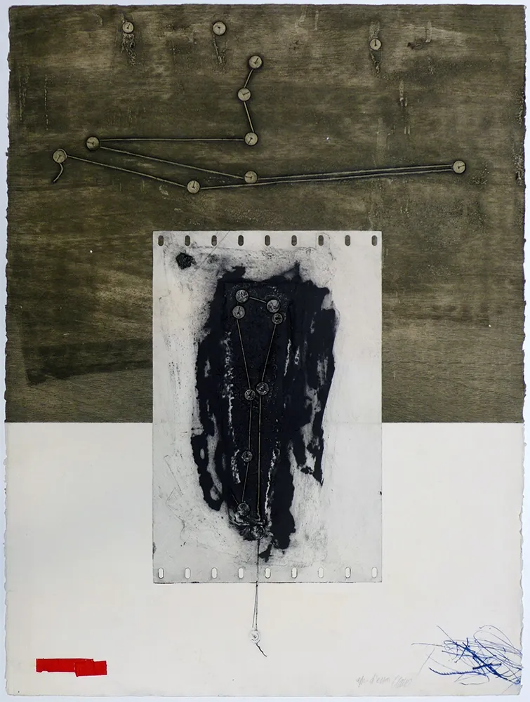 Etching Clavé - Les cordes muettes