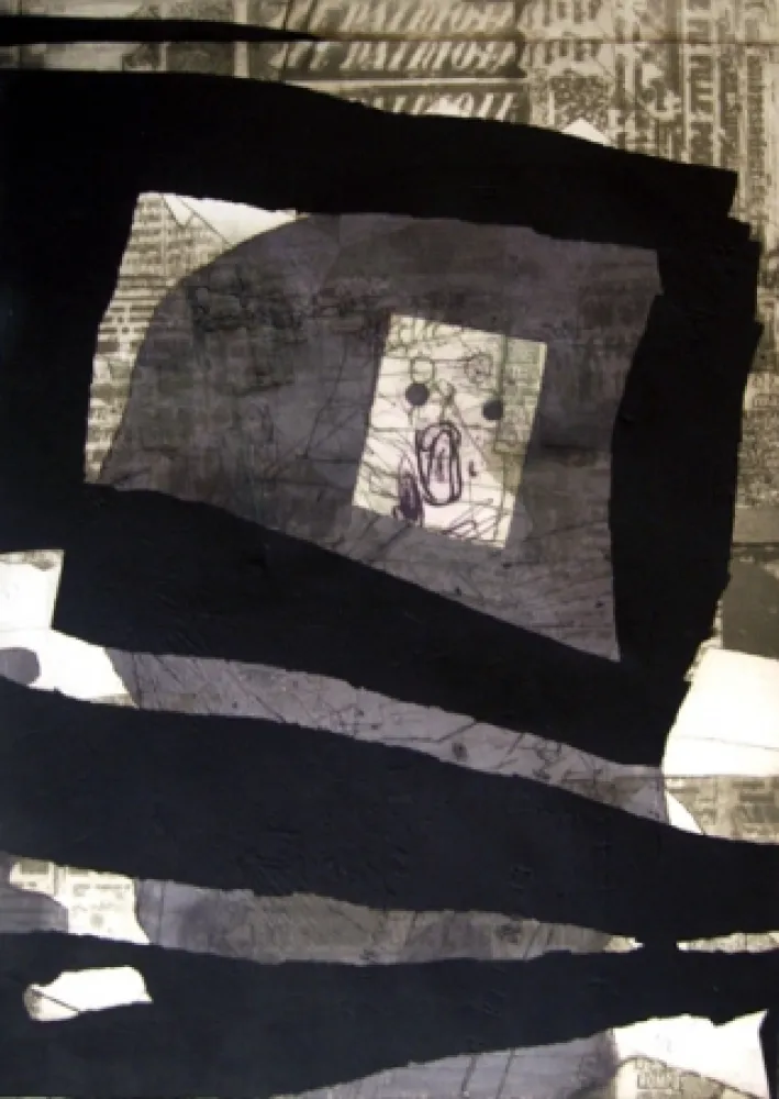 Etching Clavé - Monsieur Rousseau