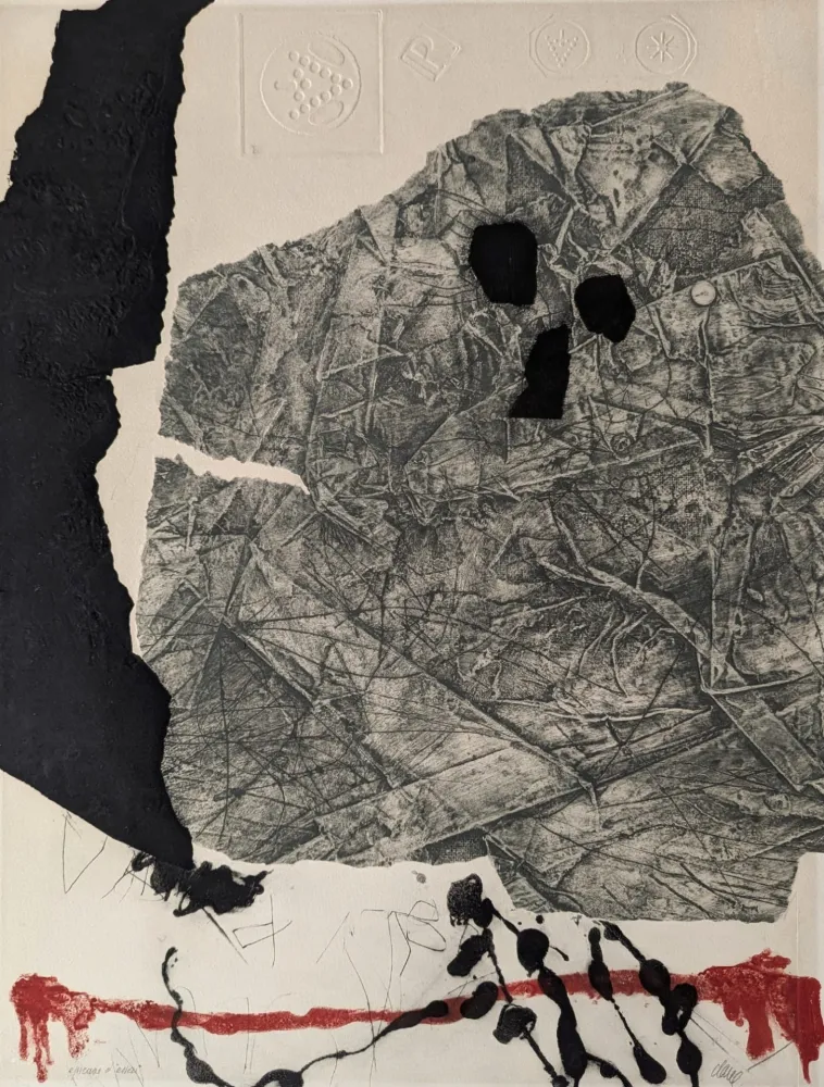 Etching Clavé - Sans titre 