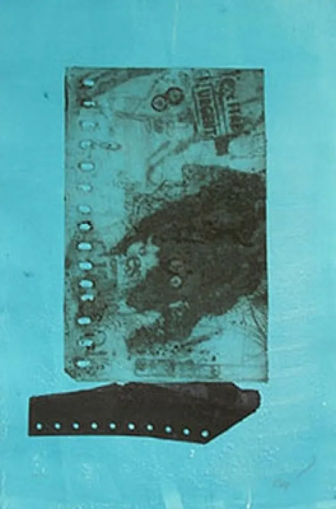 Engraving Clavé - SUR FOND BROU