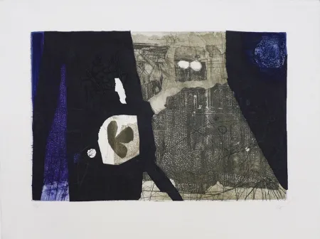 Etching Clavé - Trefle et flan de journal