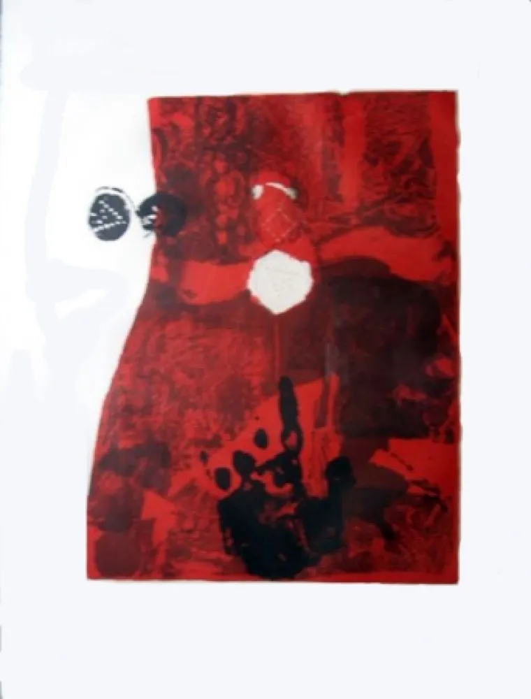 Lithograph Clavé - TROBADORS