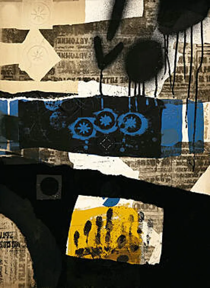 Lithograph Clavé - Untitled