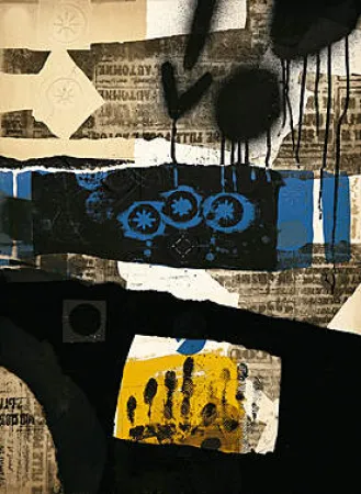 Lithograph Clavé - Untitled