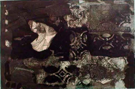 Etching Clavé - Untitled