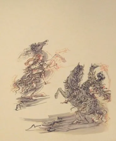 Illustrated Book Clerici - Orlando furioso