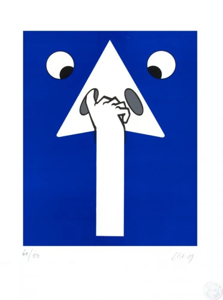 Lithograph Clet - JEAN-PIERRE / Fils Plouc