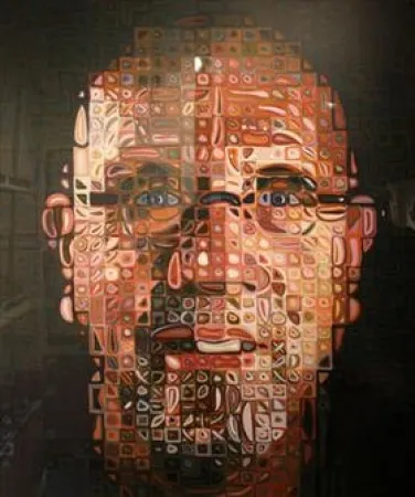 Screenprint Close - Self Portrait