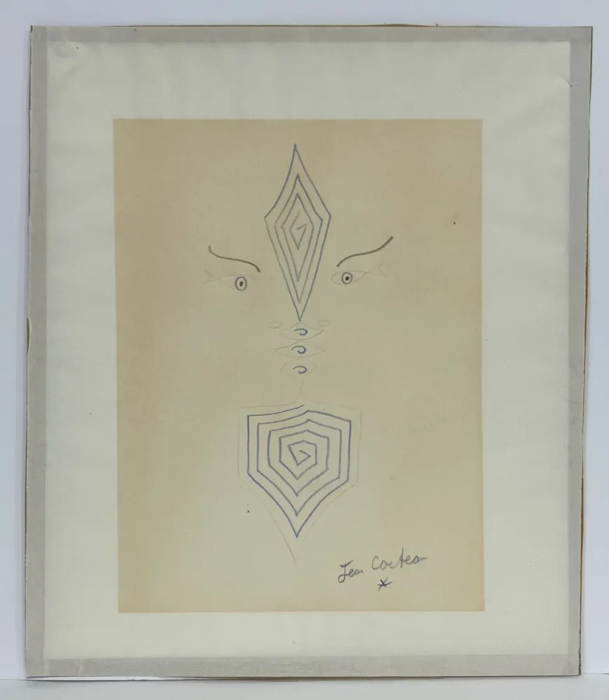 No Technical Cocteau - Deux profils aux arabesques