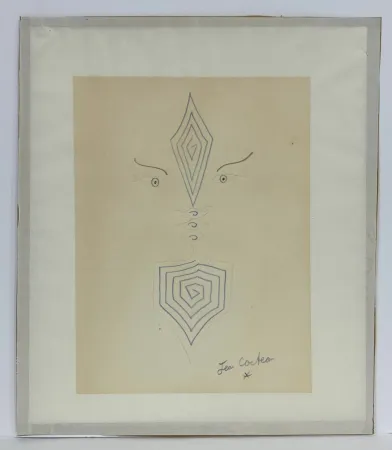 No Technical Cocteau - Deux profils aux arabesques