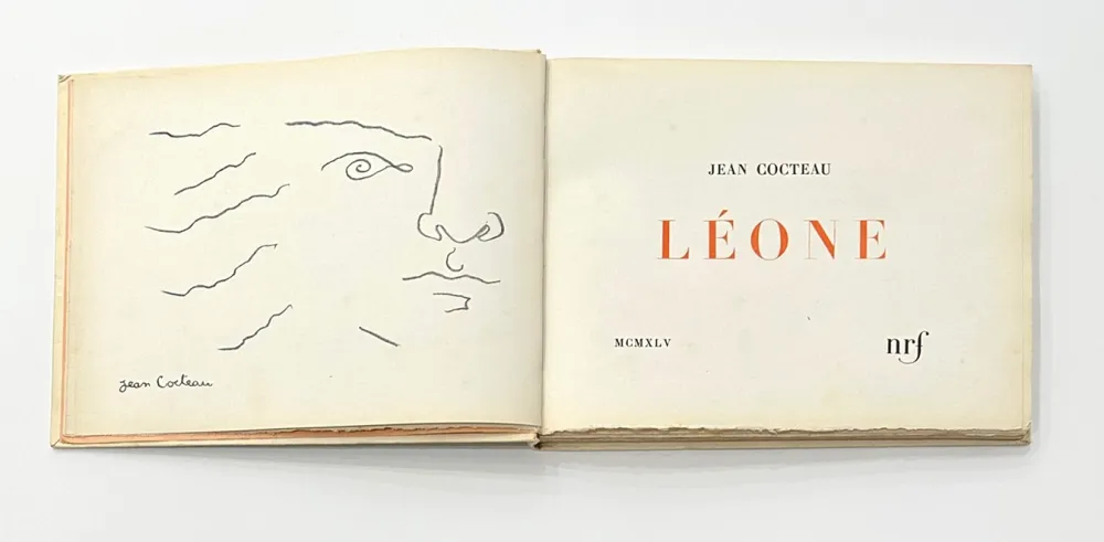Illustrated Book Cocteau - Léone
