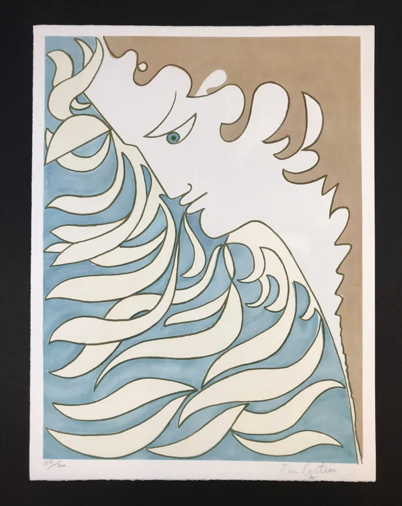 Lithograph Cocteau - Orpheus
