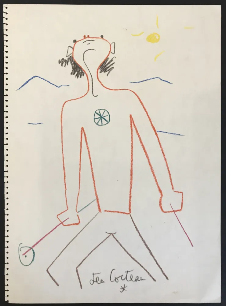 No Technical Cocteau - Un Skieur (The Skier)