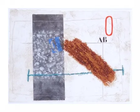 Etching Coignard - Dynamique en brun