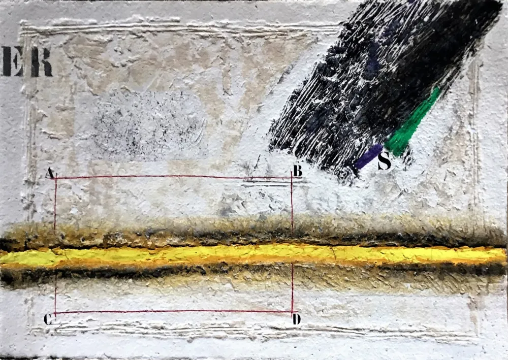 Etching Coignard - Dynamique horizontale 