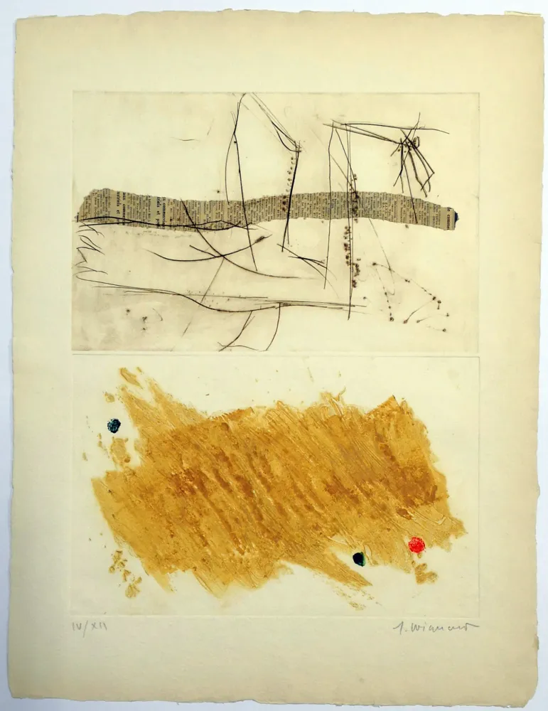 Engraving Coignard - Envols 2