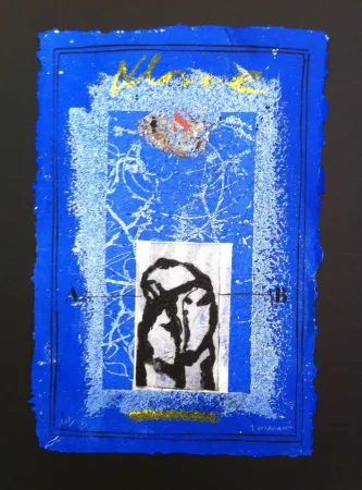 Etching Coignard - Feu Bleu 