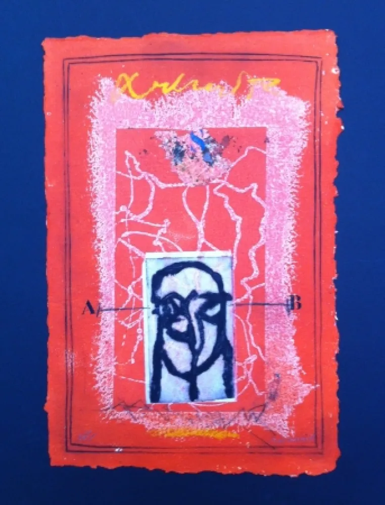 Etching Coignard - Feu rouge