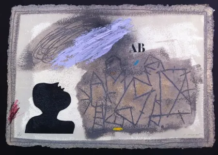 Etching Coignard - L'ombre bleue