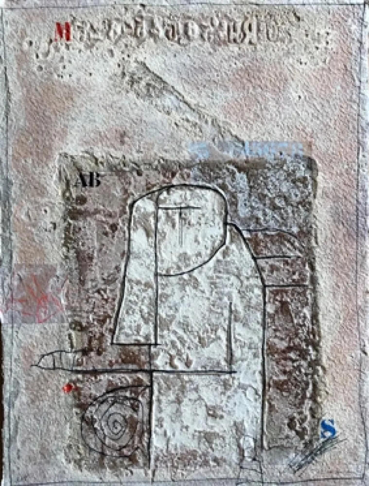 Etching Coignard - Personnage S Bleu 