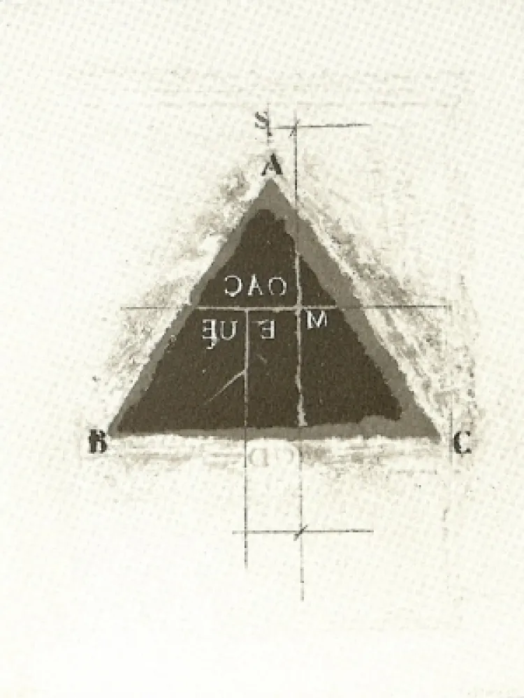 Etching Coignard - Remarque Jaune 64