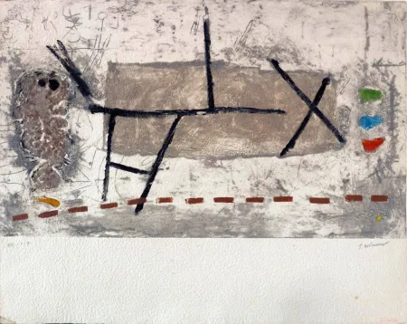 Lithograph Coignard - Sans titre