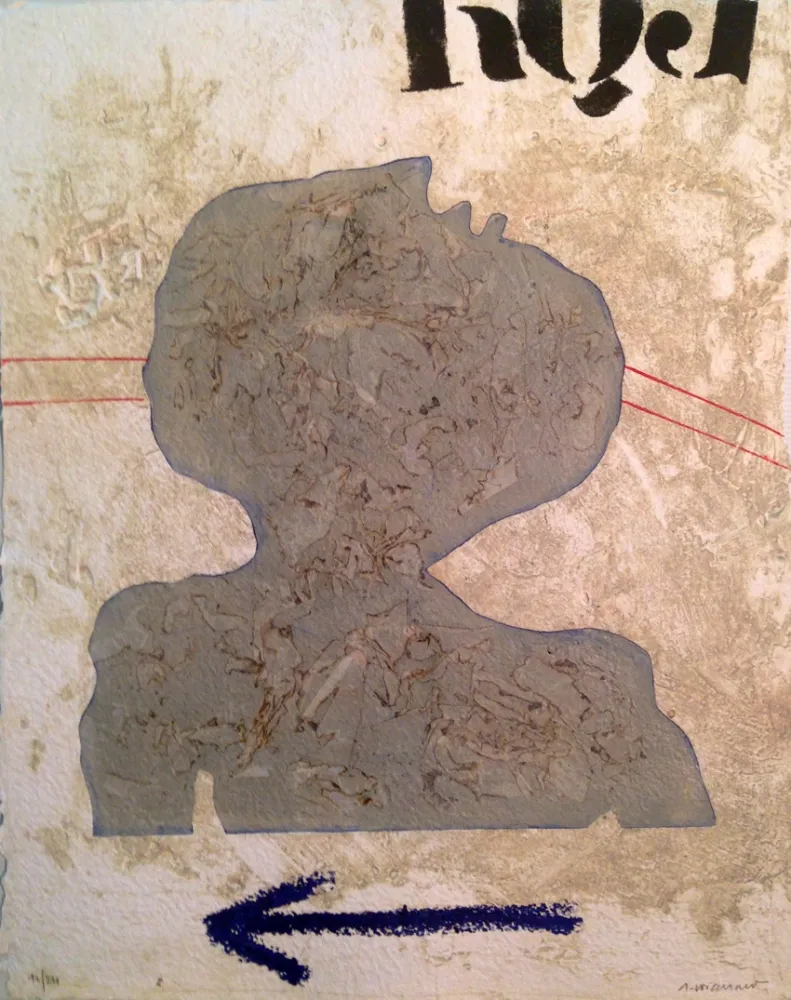 Etching Coignard - Stele 