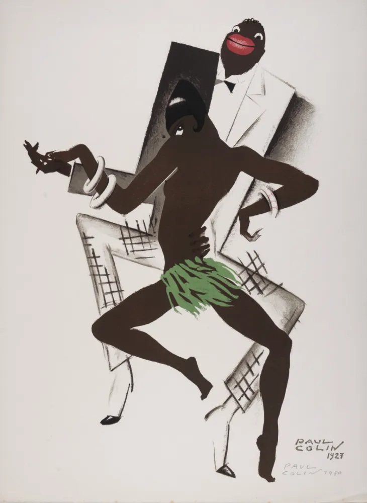 Lithograph Colin - Bal Nègre, c. 1980