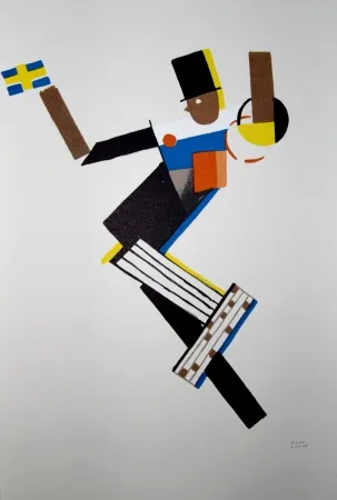 Lithograph Colin - LE TUMULTE NOIR / BLACK THUNDER - 1927