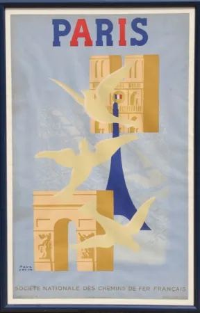 Lithograph Colin - Paris