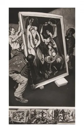 Etching And Aquatint Collin - Nus rouges - Picasso Grand Palais -2009