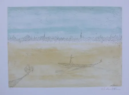 Engraving Colombotto Rosso - Senza titolo