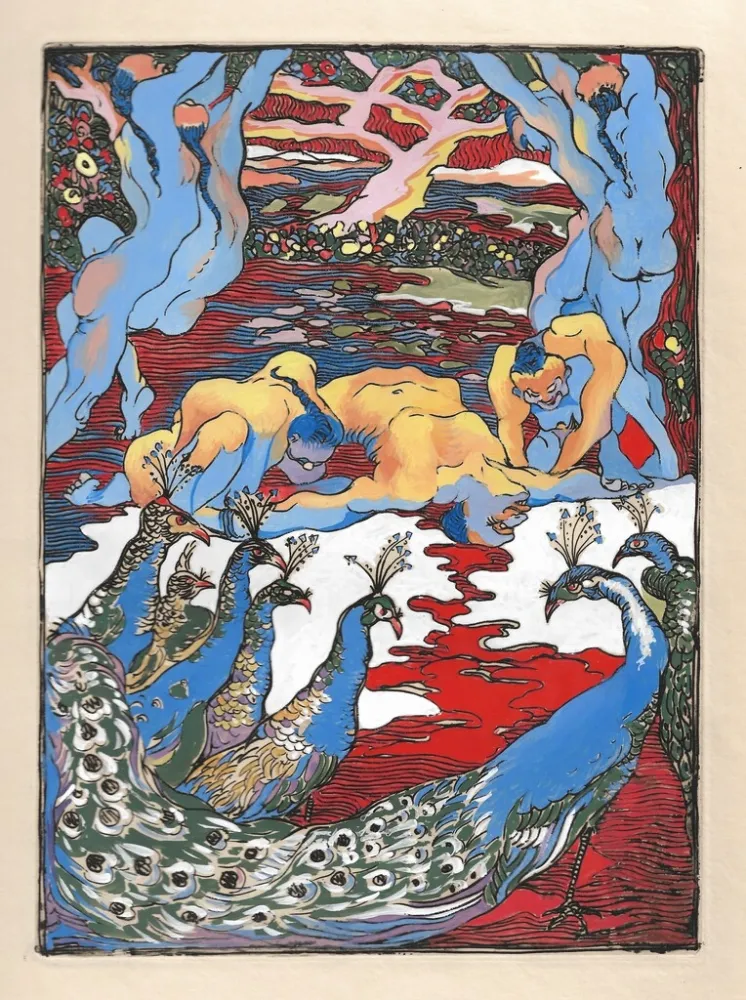 No Technical Colucci - Le jardin des supplices (PROOF SET ON JAPANESE PAPER)